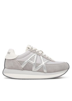 Sneakersy Armani Exchange XW002151 AF19396 MZ284 Szary ze sklepu eobuwie.pl w kategorii Buty sportowe damskie - zdjęcie 185140454