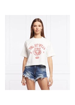 The Kooples T-shirt | Cropped Fit ze sklepu Gomez Fashion Store w kategorii Bluzki damskie - zdjęcie 185141372