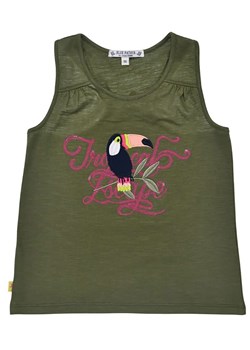 Bondi Top &quot;Tropical&quot; w kolorze khaki ze sklepu Limango Polska w kategorii Bluzki dziewczęce - zdjęcie 185353194