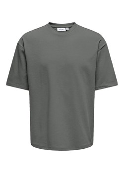 ONLY &amp; SONS Koszulka w kolorze szarym ze sklepu Limango Polska w kategorii T-shirty męskie - zdjęcie 185353243