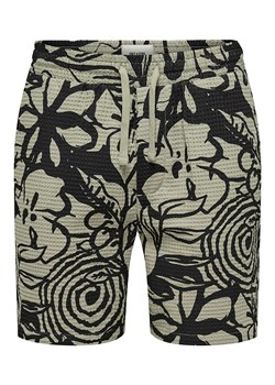 ONLY &amp; SONS Szorty w kolorze czarno-beżowym ze sklepu Limango Polska w kategorii Spodenki męskie - zdjęcie 185353260