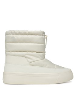 Sneakersy Calvin Klein Vulc Flatf Snowboot Nylon Mix Mg YW0YW01977 Biały ze sklepu eobuwie.pl w kategorii Buty sportowe damskie - zdjęcie 185353282