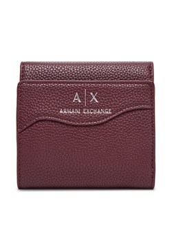 Mały Portfel Damski Armani Exchange 948530 CC783 UA343 Bordowy ze sklepu eobuwie.pl w kategorii Portfele damskie - zdjęcie 185353311
