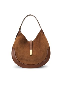 Torebka Polo Ralph Lauren 428938748001 Brązowy ze sklepu eobuwie.pl w kategorii Torby Shopper bag - zdjęcie 185353321
