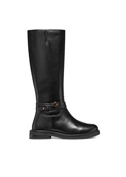 Geox Oficerki D Serilda D56WYA 00043 C9999 Czarny - id: 0000305319647 - marki Geox - 185353733 Geox Oficerki D Serilda D56WYA 00043 C9999 Czarny ze sklepu MODIVO w kategorii Kozaki damskie - zdjęcie 185353733