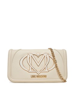 LOVE MOSCHINO Torebka JC4010PP1NLG0110 Écru ze sklepu MODIVO w kategorii Kopertówki - zdjęcie 185353764