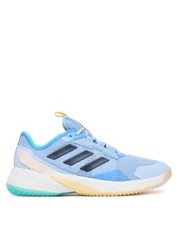 adidas Buty halowe Crazyflight 6 HP7029 Błękitny ze sklepu MODIVO w kategorii Buty sportowe damskie - zdjęcie 185353910