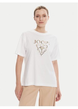JOOP! T-Shirt 58 253JE58Tomma 30047768 Biały Regular Fit ze sklepu MODIVO w kategorii Bluzki damskie - zdjęcie 185353911
