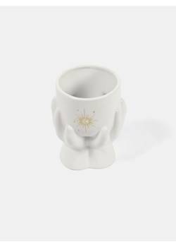 Sinsay - Doniczka z astrologicznym motywem - biały ze sklepu Sinsay w kategorii Doniczki i osłonki - zdjęcie 185355863