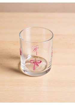 Sinsay - Szklanka ze strukturalnymi detalami - różowy ze sklepu Sinsay w kategorii Szklanki - zdjęcie 185355924