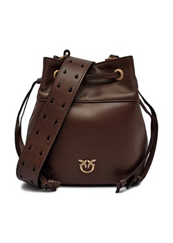 Pinko Skórzany worek SECCHIELLO MINI ze sklepu Gomez Fashion Store w kategorii Torebki worki - zdjęcie 185356811