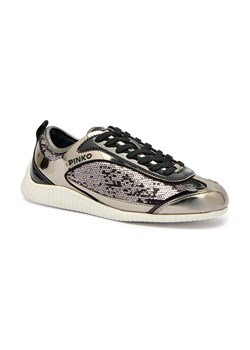 Pinko Sneakersy REBY 10 | z dodatkiem skóry ze sklepu Gomez Fashion Store w kategorii Buty sportowe damskie - zdjęcie 185356863