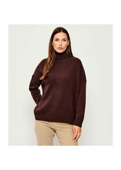 Weekend MaxMara Wełniany golf BORGIA | Loose fit - id: MW255W000026007 - marki Weekend Maxmara - 185357053 Weekend MaxMara Wełniany golf BORGIA | Loose fit ze sklepu Gomez Fashion Store w kategorii Swetry damskie - zdjęcie 185357053