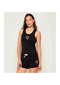 Karl Lagerfeld Top hotel karl crest | Slim Fit ze sklepu Gomez Fashion Store w kategorii Bluzki damskie - zdjęcie 185357140