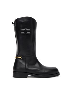 Elisabetta Franchi Kozaki F4-A6E-0449 Czarny ze sklepu MODIVO w kategorii Buty zimowe dziecięce - zdjęcie 185361190
