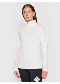 Columbia Polar Glacial™ IV Half Zip 1802201 Biały Regular Fit ze sklepu MODIVO w kategorii Bluzy damskie - zdjęcie 185362432
