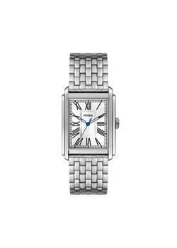 Fossil Zegarek Carraway FS6008 Srebrny ze sklepu MODIVO w kategorii Zegarki - zdjęcie 185362450