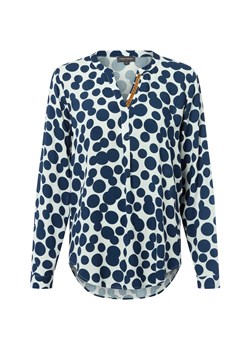 Franco Callegari Bluzka damska Kobiety wiskoza écru w kropki ze sklepu vangraaf w kategorii Bluzki damskie - zdjęcie 185362743