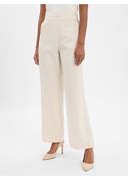 Someday Damskie spodnie materiałowe - Cevil Soft Kobiety piaskowy jednolity ze sklepu vangraaf w kategorii Spodnie damskie - zdjęcie 185362812