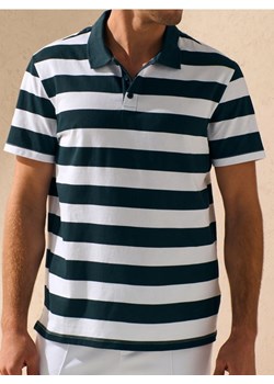 Sinsay - Koszulka polo w paski - biały ze sklepu Sinsay w kategorii T-shirty męskie - zdjęcie 185363350