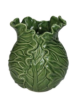 Kersten Wazon &quot;Cabbage&quot; w kolorze zielonym - 16,6 x 19,8 x 16,1 cm ze sklepu Limango Polska w kategorii Wazony - zdjęcie 185364944