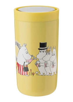 Stelton Kubek termiczny &quot;To Go Click - Moomin&quot; w kolorze żółtym - 200 ml ze sklepu Limango Polska w kategorii Kubki termiczne - zdjęcie 185365060