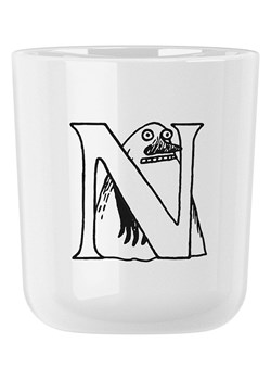 RIG-TIG Kubek &quot;Moomin ABC - N&quot; w kolorze białym - 200 ml ze sklepu Limango Polska w kategorii Kubki - zdjęcie 185365080