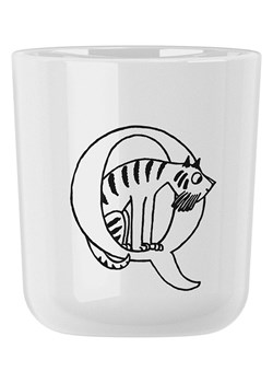 RIG-TIG Kubek &quot;Moomin ABC - Q&quot; w kolorze białym - 200 ml ze sklepu Limango Polska w kategorii Kubki - zdjęcie 185365082