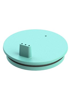 RIG-TIG Pokrywka &quot;Moomin ABC&quot; w kolorze turkusowym do kubka - Ø 7,5 cm ze sklepu Limango Polska w kategorii Kubki - zdjęcie 185365090