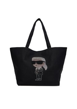 KARL LAGERFELD Torebka A3W50016 Czarny ze sklepu MODIVO w kategorii Torby Shopper bag - zdjęcie 185365302