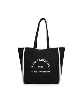 KARL LAGERFELD Torebka A3W50018 Czarny ze sklepu MODIVO w kategorii Torby Shopper bag - zdjęcie 185365311