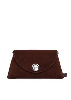 Coccinelle Torebka Toc Coccinellenikla Suede Bim E1 TOC 12 01 01 Brązowy ze sklepu MODIVO w kategorii Listonoszki - zdjęcie 185365332