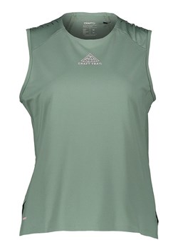 Craft Top &quot;Pro Trail&quot; w kolorze szarozielonym do biegania ze sklepu Limango Polska w kategorii Bluzki damskie - zdjęcie 185366260