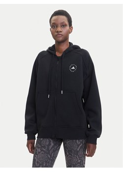 adidas by Stella McCartney Bluza JF6337 Czarny Loose Fit ze sklepu MODIVO w kategorii Bluzy damskie - zdjęcie 185366424