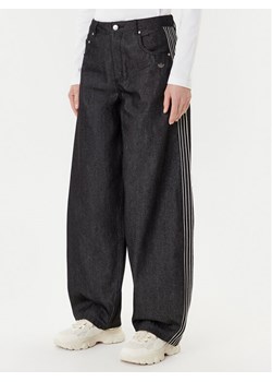 adidas Jeansy Premium Essentials JV7773 Czarny Wide Leg ze sklepu MODIVO w kategorii Jeansy damskie - zdjęcie 185366461