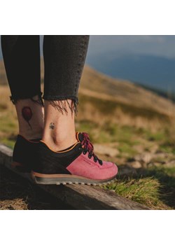 Wojas Różowe Trekkingi Damskie Z Czarnymi Wstawkami ze sklepu Wojas w kategorii Buty trekkingowe damskie - zdjęcie 185366831