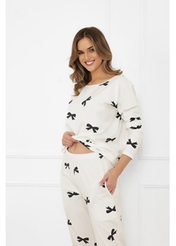 Piżama damska długi rękaw, długie spodnie Figaro ze sklepu italianfashion w kategorii Piżamy damskie - zdjęcie 185366943