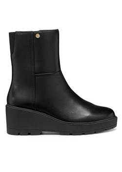 Botki Geox D Miereille D563VA 00043 C9999 Czarny ze sklepu eobuwie.pl w kategorii Botki - zdjęcie 185368461