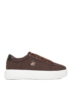 Sneakersy Beverly Hills Polo Club CEO-V12-712Z Brązowy ze sklepu eobuwie.pl w kategorii Buty sportowe damskie - zdjęcie 185368474