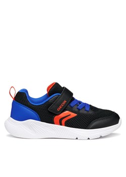 Sneakersy Geox J Sprintye J36GBA 01454 C0245 S Czarny ze sklepu eobuwie.pl w kategorii Buty sportowe dziecięce - zdjęcie 185368492