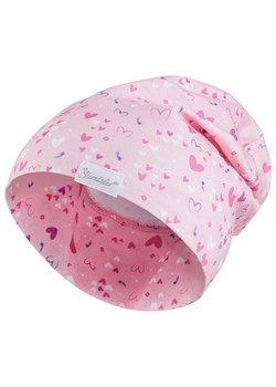 Sterntaler Czapka-beanie w kolorze jasnoróżowym ze sklepu Limango Polska w kategorii Czapki dziecięce - zdjęcie 185369153