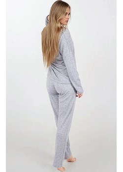 Długa piżama damska Comfort Zone, Kolor szary, Rozmiar S, Momenti per me ze sklepu Intymna w kategorii Piżamy damskie - zdjęcie 185369533