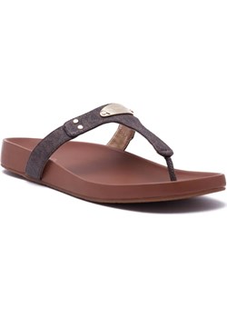 Michael Kors Skórzane japonki PLATE ze sklepu Gomez Fashion Store w kategorii Klapki damskie - zdjęcie 185369661