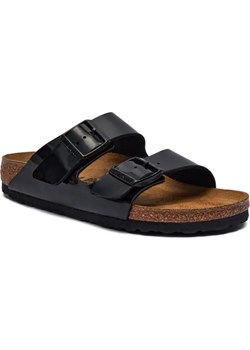 Birkenstock Klapki Arizona | z dodatkiem skóry | narrow fit ze sklepu Gomez Fashion Store w kategorii Klapki damskie - zdjęcie 185369680
