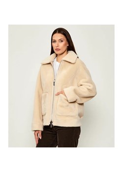 Marella SPORT Dwustronny kożuch FRESA | Regular Fit ze sklepu Gomez Fashion Store w kategorii Kożuchy - zdjęcie 185370840