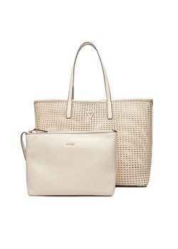 Torebka Guess Brigitta HWWZ72 06240 Écru ze sklepu eobuwie.pl w kategorii Torby Shopper bag - zdjęcie 185371082