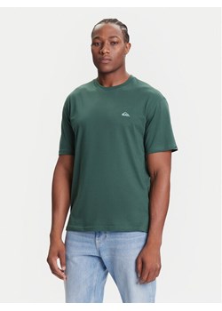 Quiksilver T-Shirt Salt Water Ss EQYZT08204 Zielony Regular Fit ze sklepu MODIVO w kategorii T-shirty męskie - zdjęcie 185371742