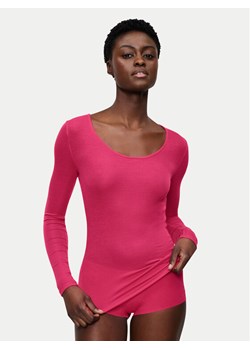 Triumph Koszulka piżamowa Bauty Layers 10225060 Różowy Slim Fit ze sklepu MODIVO w kategorii Piżamy damskie - zdjęcie 185371791