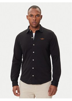 Aeronautica Militare Koszula 252CA1265UP00342 Czarny Regular Fit ze sklepu MODIVO w kategorii Koszule męskie - zdjęcie 185371813