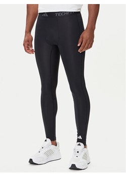 adidas Legginsy Techfit Compression IN5590 Czarny Slim Fit ze sklepu MODIVO w kategorii Spodnie męskie - zdjęcie 185371851